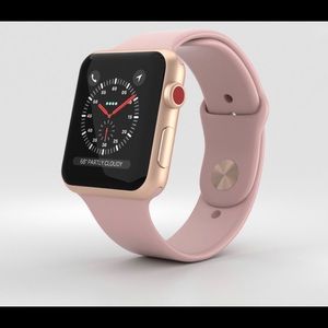 NEW Apple Watch Sport Band - Pink Sand